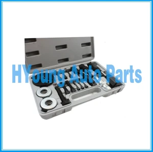 18PC AC COMPRESSOR CLUTCH HUB INSTALLER REMOVER KIT DKS PULLER PLATES TOOLS