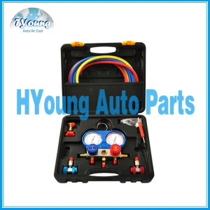 Auto a/c Refrigerant Freon Digital Pressure Gauge Tester Device Tool
