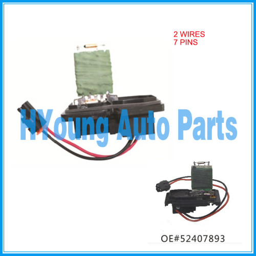 2 wires 7 pins Heater Blower Resistor for GM Chevy OEM 52407893