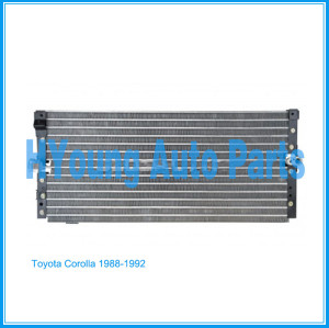 Auto air ac Condenser For Toyota Corolla 1988-1992 UPC 841859111307