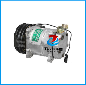 Universal Car air conditioning compressor Sanden 6642 SD5H14 508 ROT Vertical 2G-132mm 12V