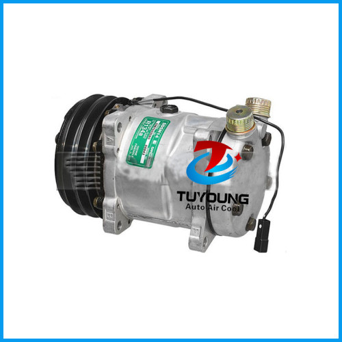 Universal Car air conditioning compressor Sanden 6642 SD5H14 508 ROT Vertical 2G-132mm 12V