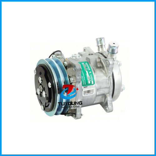 auto air conditioning compressor Sanden 5072 SD5H09 O-Ring Vertical 2G 125mm 12V