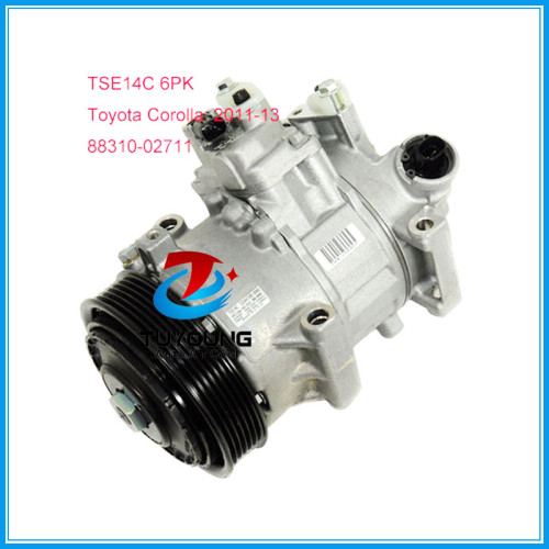 TSE14C auto air conditioning compressor Toyota Corolla 2011-13 CG447280-9060 88310-02711
