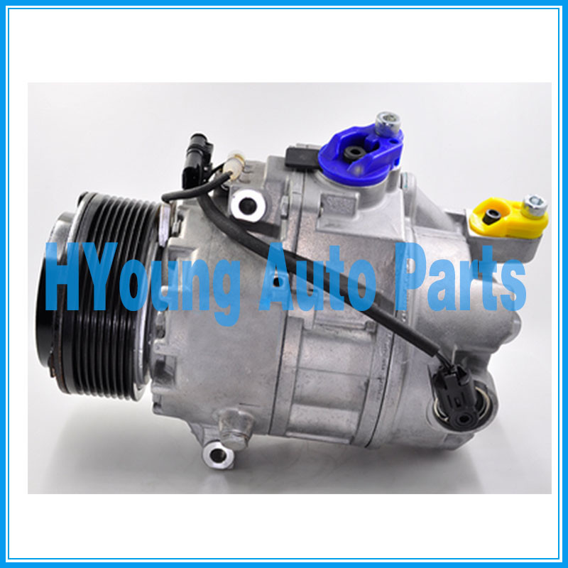 auto air conditioning compressor Calsonic CSE717 for BMW X6 3.5i 7 ...