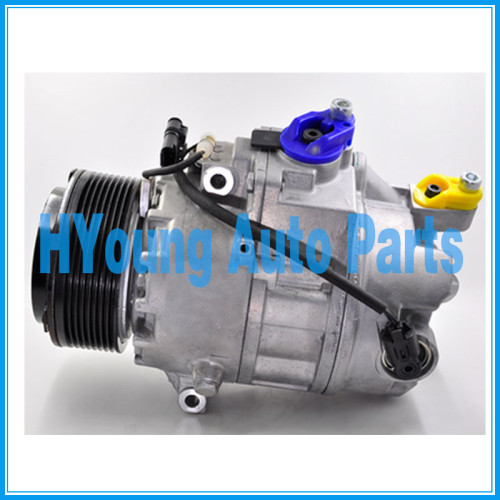 auto air conditioning compressor Calsonic CSE717 for BMW X6 3.5i 7 Series 2008- 64529205096 64529185147 64529195974