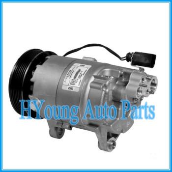 High quality auto parts air conditioner compressor 7v16 for Volkswagen bora/golf 1JE820803A