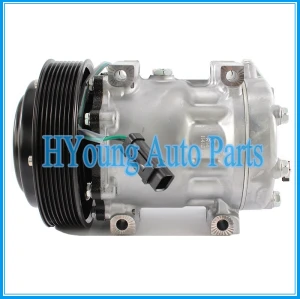Factory direct sale auto parts A/C Compressor 7H15-6173 for Caterpillar 372-9360 461-2805 8pk