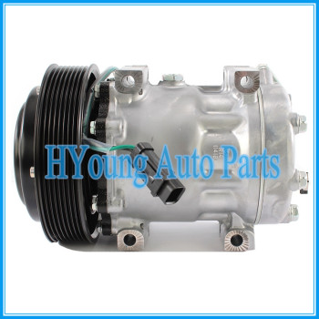 Factory direct sale auto parts A/C Compressor 7H15-6173 for Caterpillar 372-9360 461-2805 8pk