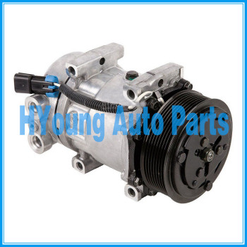 Compressor air pump SD7H15 SANDEN 4042 4759 4432 5365 Kenworth Peterbilt F69-1003 F69-6001-111 F691003 F696001111 F696002111 119mm 8pk 12v