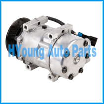 Compressor air pump SD7H15 SANDEN 4042 4759 4432 5365 Kenworth Peterbilt F69-1003 F69-6001-111 F691003 F696001111 F696002111 119mm 8pk 12v