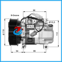 Car air pump fit Mazda 3 6 2.2L 08- 2015 ac compressor GAM661K00 GDB161450 H12A0CA4JE H12A1AQ4HE