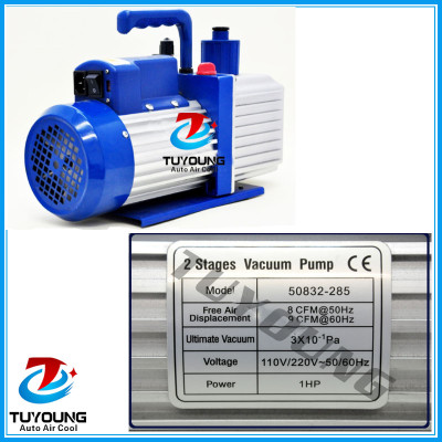 car air conditioning vacuum pump, 110V / 220V power supply vacuum pump for air conditioning, 400x160x300 mm, 19 kg