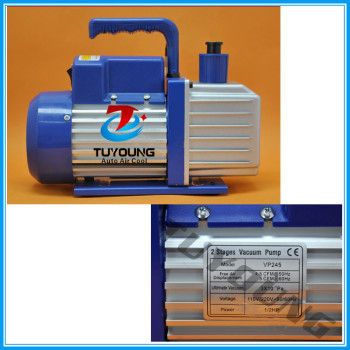 Auto air conditioning vacuum pump, A/C vacuum pump for air conditioning,1/2 HP, 1440 rpm, 400x140x290 mm, 15.5 kg