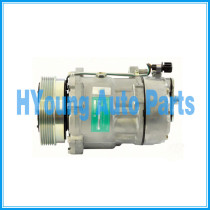 Sanden 1100 1162 1170 AC Compressor SD7V16 SANDEN 7V16 fit Volkswagen Golf Vento Passat B5 Seat Cordoba Audi A4 B6 2001-2005