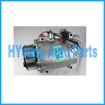 fit HONDA CRV 2.4L 2007-2010 Sanden TRSE090A Compressor air pump 7PK 106MM DM 12V Sanden 4920 3752 3880-R27-A010A-M2 3880R27A010AM2