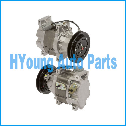 SCS06C air conditioning compressor for KUBOTA M4900 122mm 1GR 4.8in 12V Fitting PAD Mount DIRECT T1065-72213 20-12408-AM R0494 MEI 5856 TRUCK AIR 03-3181 447220-7460 6A671-97110 T2055-72230