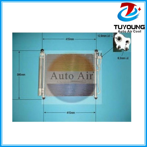 auto air conditioning Condenser fit Kia Picanto 2008 - 2011 OEM 9760607500 9760607550 Size 415* 395 mm
