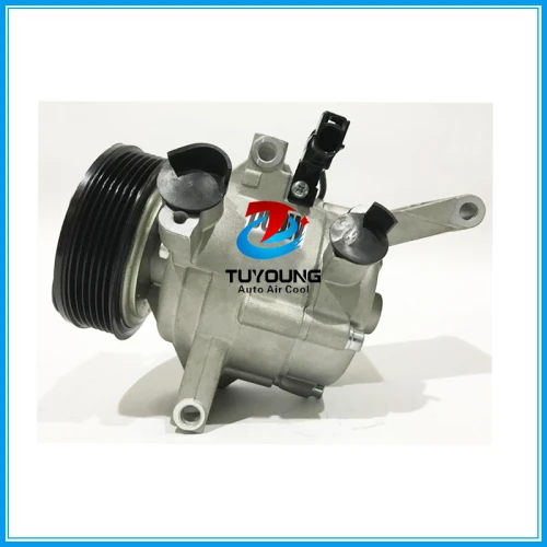 Automotive air conditioning compressor for Mazda 2 3DM with 3 bolt 6PK 12V