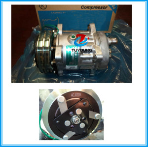 Sanden 7H15 S8264 vehicle air conditioning compressor 2 PK 24 V R134a auto air pump / ac compressor