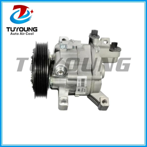 DKV06R auto air conditioning compressor Citroen C1 Peugeot 107 Toyota AYGO 2005 883100H020 6453RK 88310-0H020 506021-7330 506021-7332 TSP0155882