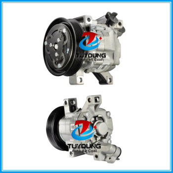 DKV06R auto air conditioning compressor Citroen C1 Peugeot 107 Toyota AYGO 2005 883100H020 6453RK 88310-0H020 506021-7330 506021-7332 TSP0155882