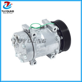 Auto A/C Compressor and Clutch for VOLVO truck SD 8112 8151 8044 8176 6028 CO 8044C 24V 2008044AM 813017