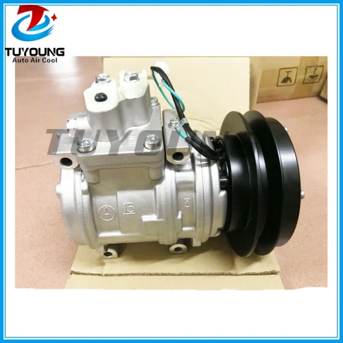 20Y-979-D380 10PA15C Auto air conditioning compressor Excavator tractor PC200-6 6D102 20Y-979-2880 20Y-979-3110 20Y-979-3111 20Y-979-D380 421-072-1520