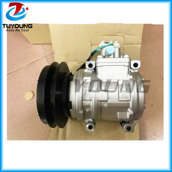 20Y-979-D380 10PA15C Auto air conditioning compressor Excavator tractor PC200-6 6D102 20Y-979-2880 20Y-979-3110 20Y-979-3111 20Y-979-D380 421-072-1520