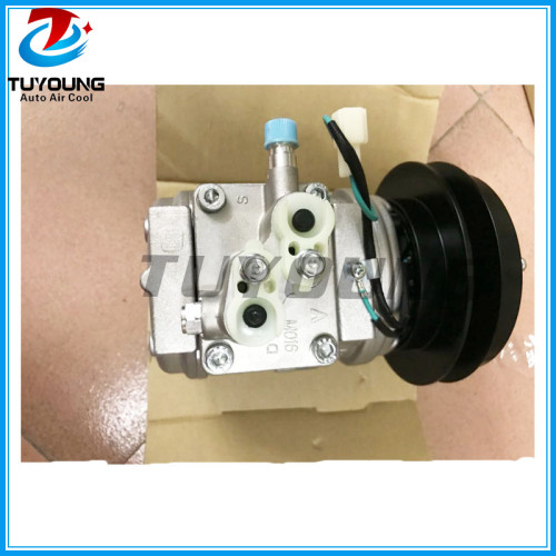 20Y-979-D380 10PA15C Auto air conditioning compressor for Excavator tractor PC200-6 6D102