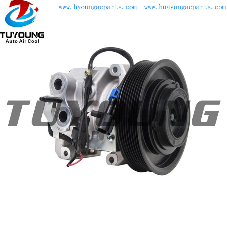 10S15C Auto ac compressor fit Freightliner 22-65772-000 PV6 159mm 12V 4713452 503-1260