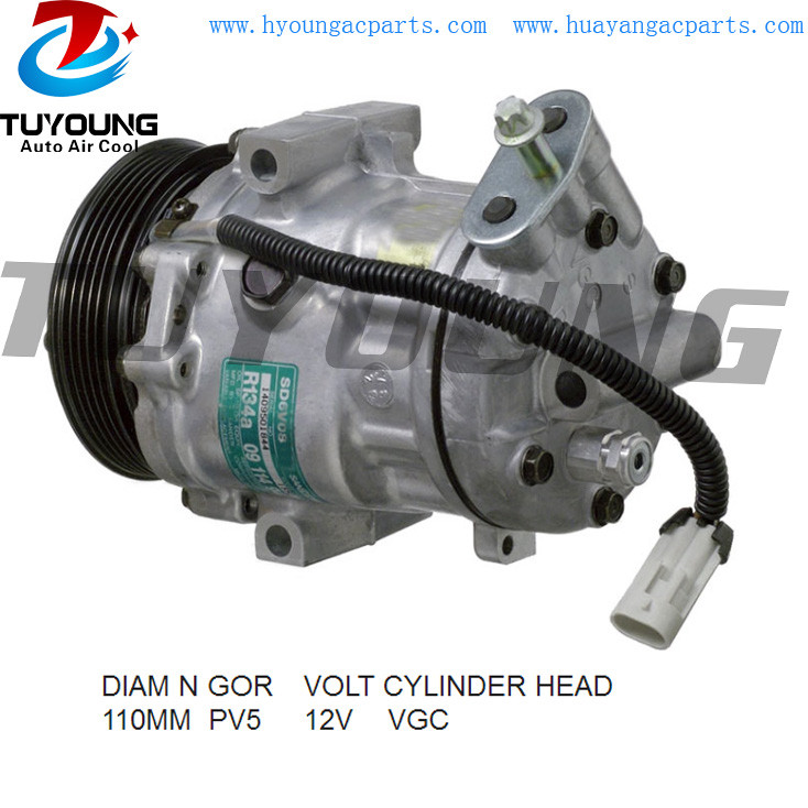 SD6V08 auto air conditioning compressor Opel Corsa