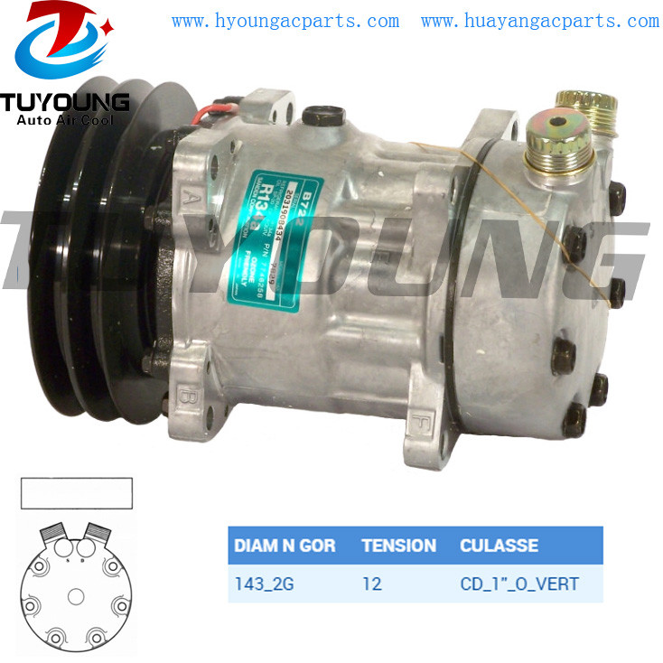 R134A SD7H15 auto aircon compressor Fiat Tempra Lancia Dedra Kappa