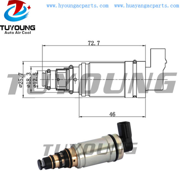 Calsonic CSE613 Auto AC Compressor control valve BMW 64509145351, Car a/c pump Electronic Control Valve