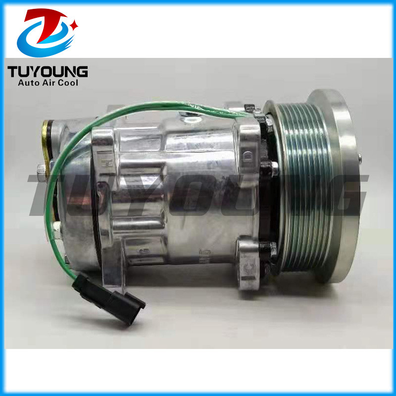 factory direct sale 218-0324 1769676 for SD7H154487 SD7H154737 auto air ac compressor for fit Caterpillar 980h