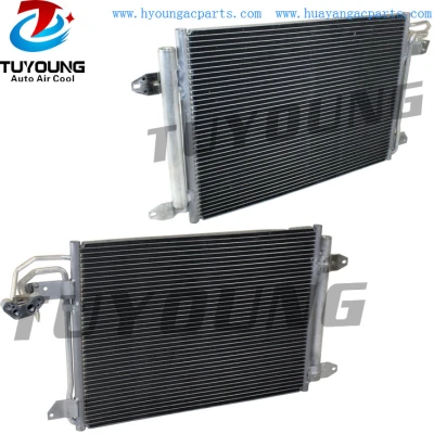VW Volkswagen Jetta Golf Rabbit Audi auto air condenser condenser 1K0-820411Q Core size: 58* 39* 1.6 CM