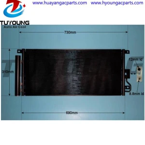 auto Air Conditioning Condenser (Aircon Radiator) Vauxhall Mokka 1.7 1850274 95026337 size 730*310mm