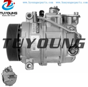 7SEU17C auto air conditioner compressor 64529174804 For BMW 5-Serie Touring 535xi N54 2008 -