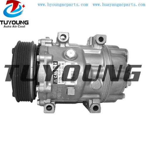 SANDEN SD7V16 auto air conditioner compressor 3M5H19D629HD for Volvo C30 2.0 D 2006 -