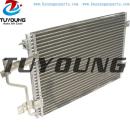 Auto ac condenser for Dodge Ram 2500 3500 5.9L 55055825AE 445*660.4*21.5mm