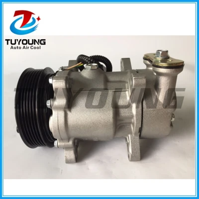 Sanden 6V12 auto ac compressor Citroen Berlingo Saxo Xsara Peugeot 106 206 306 sd 1431F 9659237280 9611111780