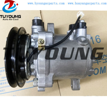Car ac compressor sv06e Kubota 155 447260-5351 T2055-72210 14-0959C auto air conditioning compressor