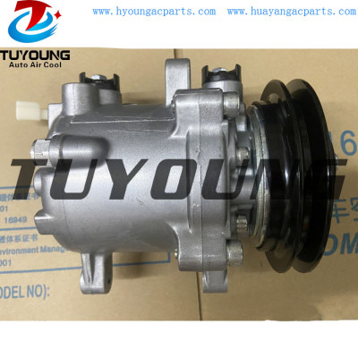 Car ac compressor sv06e Kubota 155 447260-5351 T2055-72210 14-0959C auto air conditioning compressor
