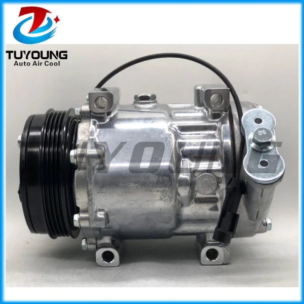 7V16 1822F 1822 Auto A/C COMPRESOR Fiat Ducato Uno Palio / Citroen Jumper / Peugeot Boxer / Iveco daily 504384357 504005418 1607139480  DCP09052