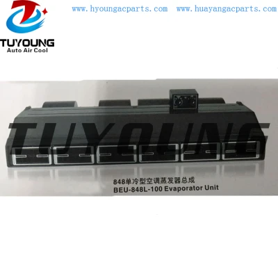 848L BEU-848L-100 underdash,  single cool, auto ac Evaporator Unit, size 805 * 344 * 142 mm  BEU 848L 100