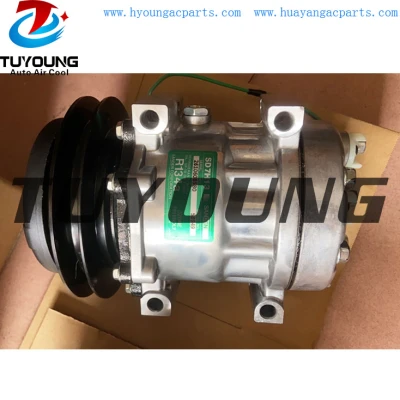 SD7H13 7344 7351 7359 8925 TDKR151320S LC91V00001F1 auto ac compressor Kobelco Farm & Heavy truck 24v 146mm 1GR