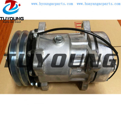 HY-AC4409 Sanden u4435 FIX R134A SD7H15 132mm 2PK 24V vehicle air conditioning compressor