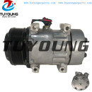 HY-AC7231 NAVISTAR excavator truck car ac compressor Sanden 1934 7H15SHD DIRECT PAD PV8 119MM 12V Navistar