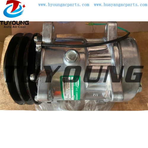 HY-AC7240 SD7H15 709 4435 4448 132mm 2 PK 24V Volvo truck vehicle ac compressor 4448 2045079 67171 CO 4435C