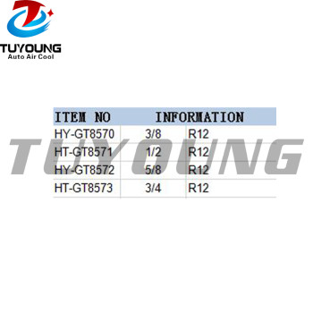 auto a/c fitting Aluminium #6 #8 #10 #12